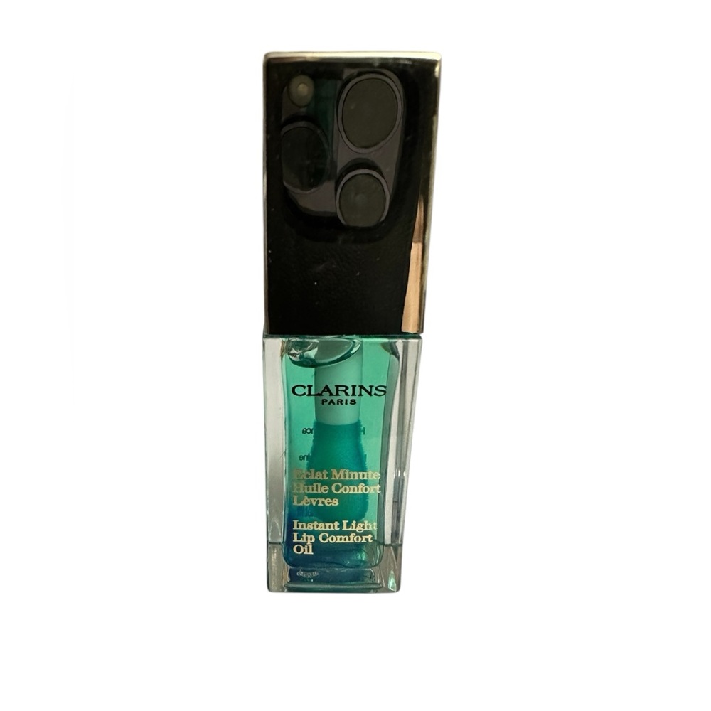 Clarins Lip Comfort Oil in Mint New No Box